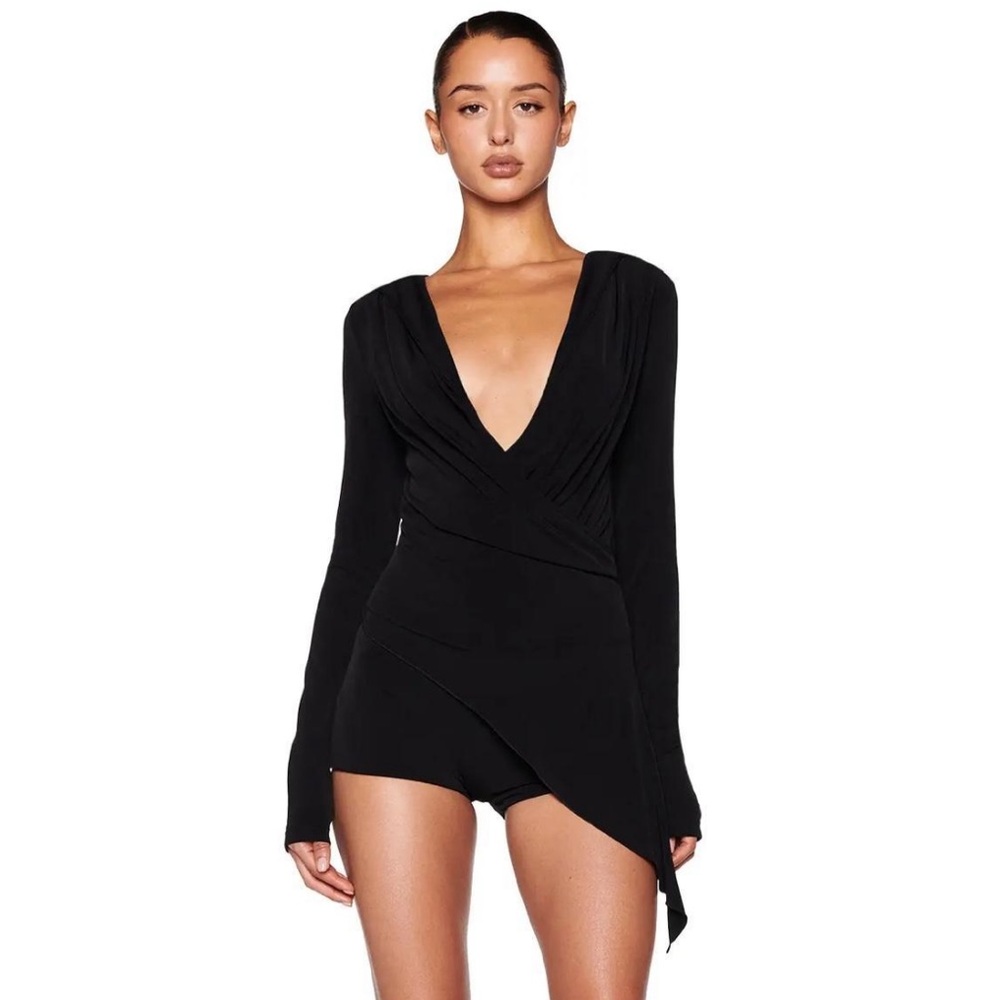 I.AM.GIA small romper black with hoodie